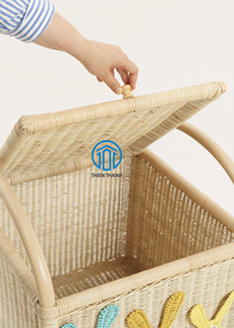 Diseño caliente para chico cesta de mimbre Laundy cesta hecha a mano para niños cesta de mimbre para niños cesta de decoración - Product Image 4