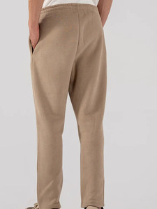 Pantalones de lona informales para hombre, cintura alta elástica, cordón, impermeable, transpirable, Retro, Color sólido - Product Image 5