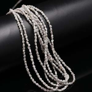 Perlas de Diamante Blanco Natural en Bruto, Diamantes Sueltos con Corte Excelente, Certificados por IGI para la Fabricación de Joyas - Product Image 3