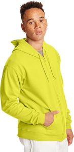 OEM EcoSmart Cotton Fleece Full Zip Hoodie for Men Lightweight Comfortable Sweatshirt Custom Logo for Winter Wholesale Supply - Product Image 3