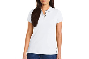 Polos de alta calidad para mujer, venta al por mayor, personalizar el mejor diseño, algodón de Color sólido para mujer, polos transpirables para mujer - Product Image 5