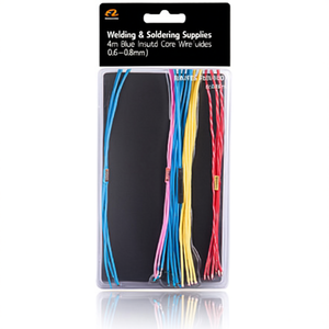 อุปกรณ์เชื่อมและบัดกรี สายไฟแกนฉนวนสีน้ำเงิน 4 ม. ขนาด 0.6-0.8 มม. - Product Image 3