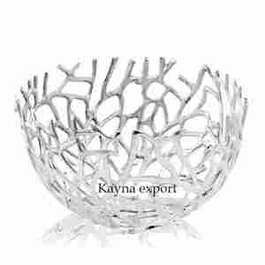 Nuevo Frutero de aluminio de diseño elegante, superventas, Frutero de metal artesanal, cuenco antiguo para servir, decoración de mesa de comedor - Product Image 5