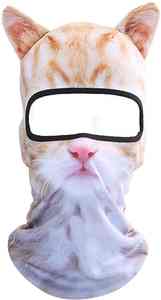 Balaclava de ski sublimée à imprimé animal, style nouveau et haut de gamme, couvre-tête intégral pour l'hiver, pour le ski en plein air, la neige - Product Image 2