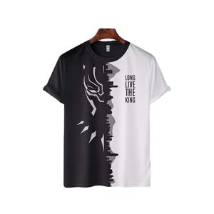 เสื้อยืดพิมพ์ลายคอกลมแขนสั้นสำหรับผู้ชายผ้าฝ้าย100% ขายดีเสื้อยืดผู้ชายทันสมัย - Product Image 3