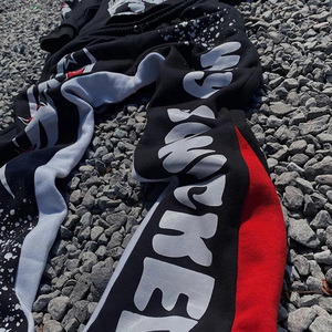 Survêtement évasé de haute qualité pour hommes impression de logo personnalisé pull d'hiver technique de strass pour hommes vente en gros - Product Image 4