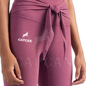 2024 nouveauté de haute qualité sur mesure femmes Gym entraînement Yoga porter des Leggings taille haute au prix de gros - Product Image 6