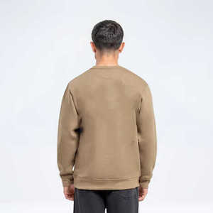 Nouveau Sweat-shirt imprimé de logo personnalisé de haute qualité en gros pour hommes Sweat-shirt ras du cou uni en coton doux de haute qualité pour hommes - Product Image 4