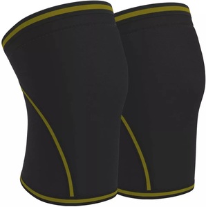 GAF tamaño personalizado levantamiento de pesas rodillera Powerlifting 7 mm neopreno levantamiento de pesas rodilla manga para hombres y mujeres - Product Image 3