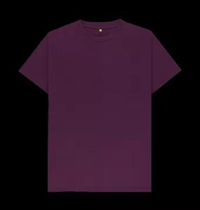 เสื้อยืดสำหรับผู้ชายดีไซน์เรียบง่ายเสื้อยืดเปิดไหล่100% ผ้าฝ้ายออร์แกนิกออกแบบได้ตามต้องการ - Product Image 6