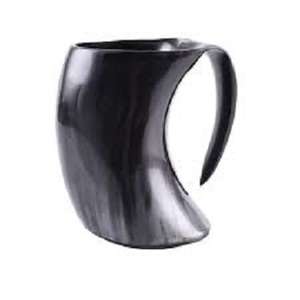 Taza de cuerno de súper calidad hecha a mano, Búfalo, buey, vaca, cuerno Natural, Vikingo, tazas para beber cerveza, taza de cuerno para beber, exportación desde la India - Product Image 4