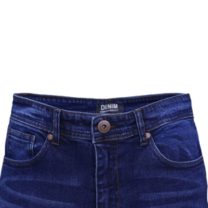 Pantalon long droit décontracté pour hommes Style High Street Jeans Pantalon cargo léger et élastique en tissu enduit imperméable de grande taille - Product Image 5