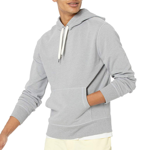 2025 Logo personnalisé brodé polaire pull à capuche hiver en gros coton respirant de haute qualité unisexe - Product Image 2