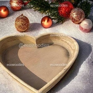 Cesta de madera para dormir para recién nacidos, Vintage cuenco con forma de corazón, cuna <span class=keywords><strong>Ideal</strong></span> y pose, accesorios de fotografía para recién nacidos - Product Image 2