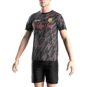 เสื้อเจอร์ซีย์ผู้ชายพร้อมส่ง ผ้าฝ้าย 100% เย็บตะเข็บเสริมความแข็งแรง รับผลิตแบบ OEM/ODM - Product Image 3