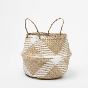 Panier de rangement en jonc de mer fait à la main de haute qualité Design personnalisé du fabricant vietnamien Décoration et artisanat - Product Image 4