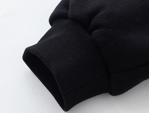 เสื้อฮู้ดผ้าแบบเรียบสำหรับผู้ชายเสื้อฮู้ดปักลายเสื้อสเวตเตอร์มีฮู้ดออกแบบได้ตามต้องการ - Product Image 5