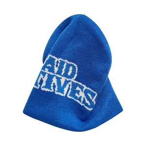 Bonnets tricotés jacquard personnalisés unisexes, chapeaux chauds d'hiver à motif de broderie, chapeaux pour adultes, sports de pêche gratuits, cyclisme quotidien - Product Image 2