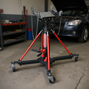 Cric de transmission orientable Facom 1000 KG à tête pivotante, capacité élevée, pour levage de véhicules - Product Image 3