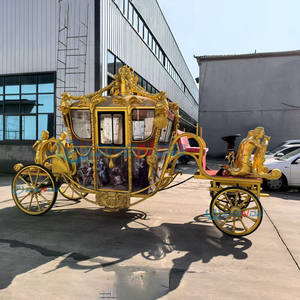 Carruaje de Caballos de Lujo Europeo Completo 2025, Vehículo Turístico de Transporte, Carro de Caballos para Turismo, Coche Eléctrico en Venta - Product Image 6