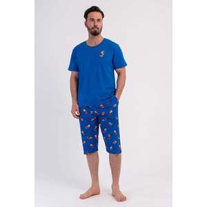 Ensemble de survêtement pour homme CEPLI P.SUPREM XXL à col rond et manches courtes - Bleu - Bleu - Product Image 3