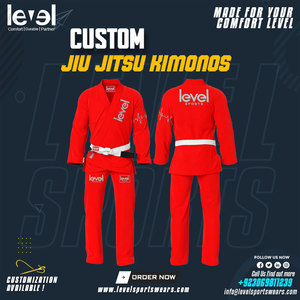 Vêtements de sport Costume Premium En Gros Arts Uniforme Karaté Gi Costumes Bjj Kimono Jiu Jitsu Gi Hommes Costume 2025 Jiu Jitsu Uniformes - Product Image 3