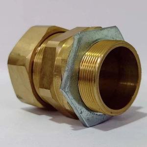 Heavy Duty Brass <b>Cable</b> Gland IP68 <b>Waterproof</b> &Explosion Proof Conduit Fittings for Industrial Control Panels & OEM Manufacturing - Product Image 2