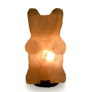Himalayan Bear Shape <b>Salt</b> <b>Lamps</b> with <b>Bulb</b> & Wiring, Affordable Himalayan <b>Salt</b> <b>Lamps</b>, Premium Himalayan <b>Salt</b> <b>Lamps</b> - Product Image 4