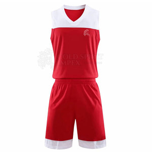 Ensemble d'uniformes de basket-ball pour hommes personnalisés de haute qualité Shorts de chemises pour jeunes avec nom d'équipe grande taille pour les adultes de la saison estivale - Product Image 1