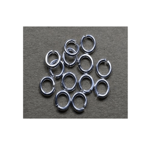 Bague de saut fermée en argent sterling de 8mm Fabricant et fournisseur de composants en argent de la meilleure qualité - Product Image 3