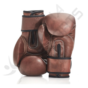 Guantes de boxeo de Cuero 100% Premium de alta calidad, ajuste personalizado para hombres/mujeres para artes marciales y entrenamiento físico - Product Image 2