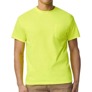 T-shirt classique de travail ample et confortable pour adultes avec poche T-shirt pour hommes - Product Image 1