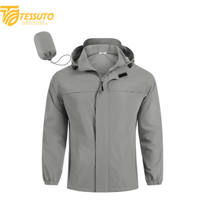 Vente en gros coupe-vent léger de haute qualité pour hommes veste softshell veste respirante sport extérieur coupe-vent vestes de montagne - Product Image 5