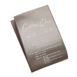 Étiquettes de vêtements personnalisées, étiquettes de vêtements et étiquettes de marque privée avec logo en PVC pour vêtements - Product Image 6