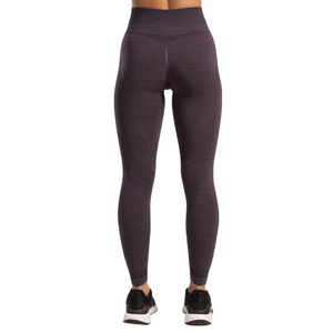 Leggings de sport décontractés pour femmes, sans coutures, tie-dye, couleur unie, respirants, antibactériens, avec taille élastique, tailles 2026 - Product Image 4