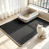 Tapis de litière pour chat double couche en EVA, nouveau design, imperméable, anti-urine, pour la collecte des déjections - Vente en gros