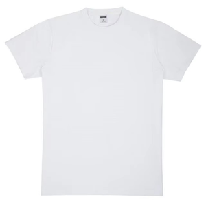 เสื้อยืดพรีเมี่ยมทรงสลิมฟิตสำหรับผู้ชายเสื้อผ้าลำลองสไตล์สตรีทแวร์เสื้อยืดคอกลมฤดูร้อนพิมพ์โลโก้ตามสั่งบริการ OEM - Product Image 4