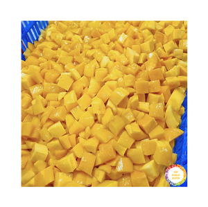 IQF Fresh Frozen Mango Cubes 10x10mm 12x12mm 15mm 20mm Dices 1/2 Cut Halves Mango Frozen Fruits Best Price From Vietnam - Product Image 5