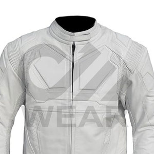 2023 Unisex/mujer moda cuero Real a prueba de viento ropa deportiva chaqueta de moto con protección de armadura disponible en todos los colores - Product Image 6