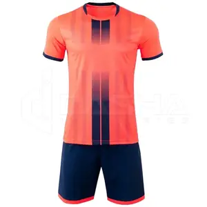 Completo di sublimazione stampa digitale maglia da calcio set di nome della squadra personalizzata uniforme da calcio per la formazione