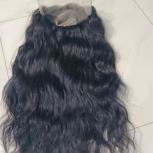 ชุดผมมนุษย์บริสุทธิ์แบบไม่ผ่านการทำผมชาวอินเดียแบบไม่ผ่านกระบวนการผมธรรมชาติสไตล์ลอนลึก - Product Image 5