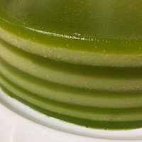 Gâteau aux feuilles de pandan et aux haricots mungo frais et sucré, spécialité vietnamienne, pour les fêtes