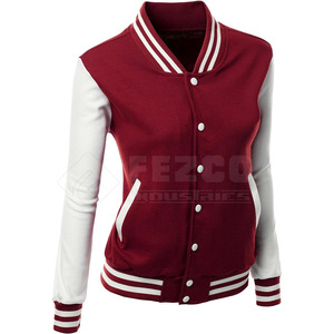 แจ็กเก็ตเลตเตอร์แมนแขนยาวของผู้หญิงแจ็กเก็ตฤดูหนาว - Product Image 2