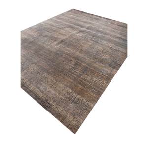 พรมขนสัตว์ถักมือสีเบจน้ำตาล Uvenuti รุ่น AKWL-13025 ลาย Abstract Boho สำหรับบ้าน ขนาด 9x12 ฟุต รูปทรงสี่เหลี่ยมผืนผ้า พรมปูพื้นห้องนั่งเล่นและทางเดิน - Product Image 2