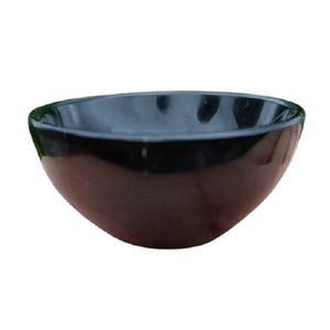 Material de piedras preciosas negro obsidiana de producto de piedra natural tipo cuenco de cristal de piedras preciosas de tazón para Decoración - Product Image 6