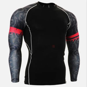 Nouveauté : Rashguard Homme Haute Qualité Respirant Séchage Rapide Écologique Manches Longues Léger Logo Personnalisé - Product Image 3