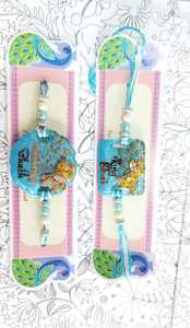 Nouveau design d'accessoires de bracelet réglables faits à la main Rakhi pour le festival Raksha Bandhan à la fabrication en gros à bas prix - Product Image 2