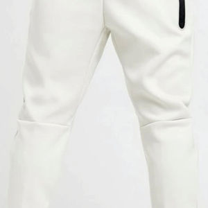 Haute qualité OEM Design 69% Coton 31% Polyester Blanc Hommes Tech Polaire Survêtements Full Zip Hoodie Joggers Pantalons De Survêtement Survêtements - Product Image 5