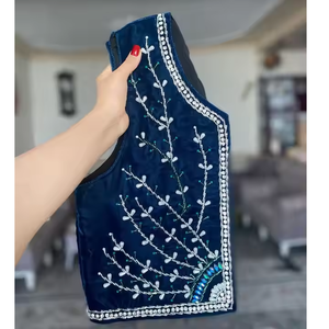 Elegant Quilted Satin Short Beaded <b>Jacket</b> <b>for</b> <b>Women</b> Breathable Silhouette <b>Lightweight</b> <b>for</b> <b>Summer</b> Formal Events Nighttime Outings - Product Image 1