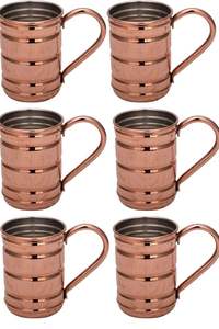 Fabricant indien de mugs Moscow Mule en cuivre pur gravé pour la consommation - Product Image 5